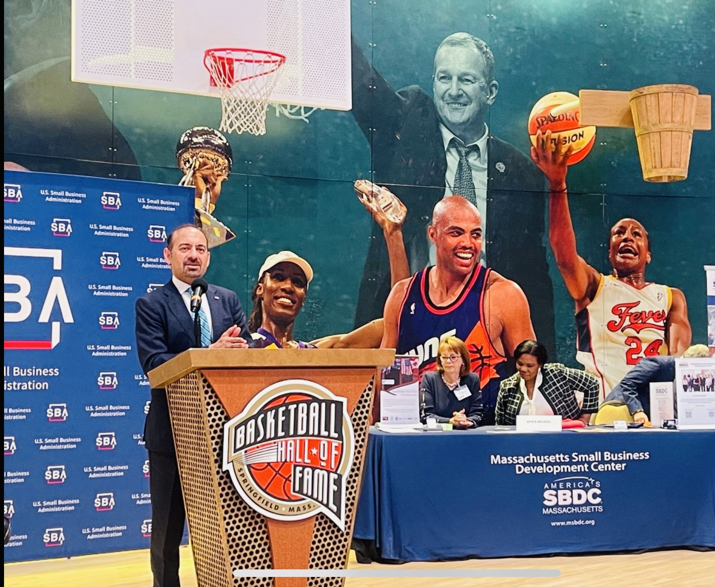 Basketball Hall of Fame SBA event