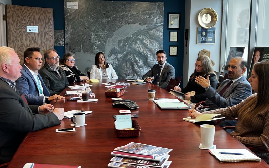 Deputy Administrator Dilawar Syed engaging with CDFIs in Anchorage